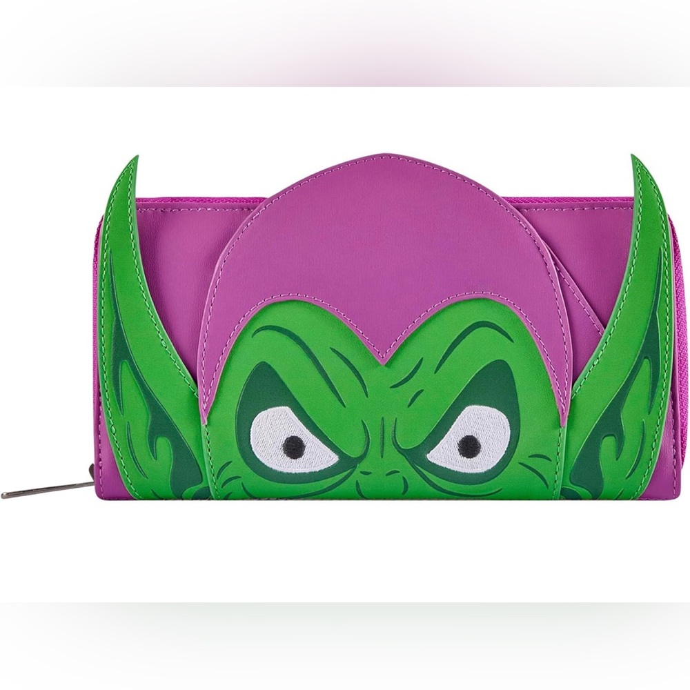 Loungefly Marvel: Green Goblin Wallet,Exclusive, Multicolor
